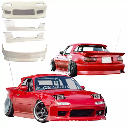 ModeloDrive FRP DUC Body Kit > Mazda Miata (NA) 1990-1996 - Image 1
