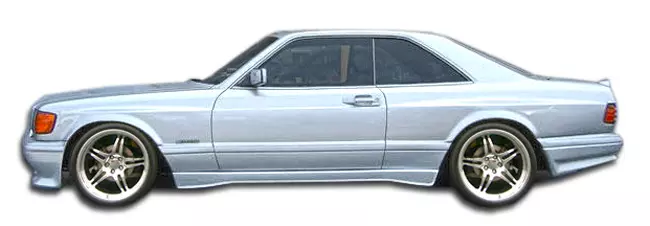 1981-1991 Mercedes S Class W126 2DR Duraflex AMG Look Wide Body Front Fenders 2 Piece - Image 1