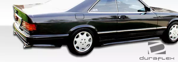 1981-1991 Mercedes S Class W126 4DR Duraflex AMG Look Rear Bumper Cover (euro spec) 1 Piece - Image 3
