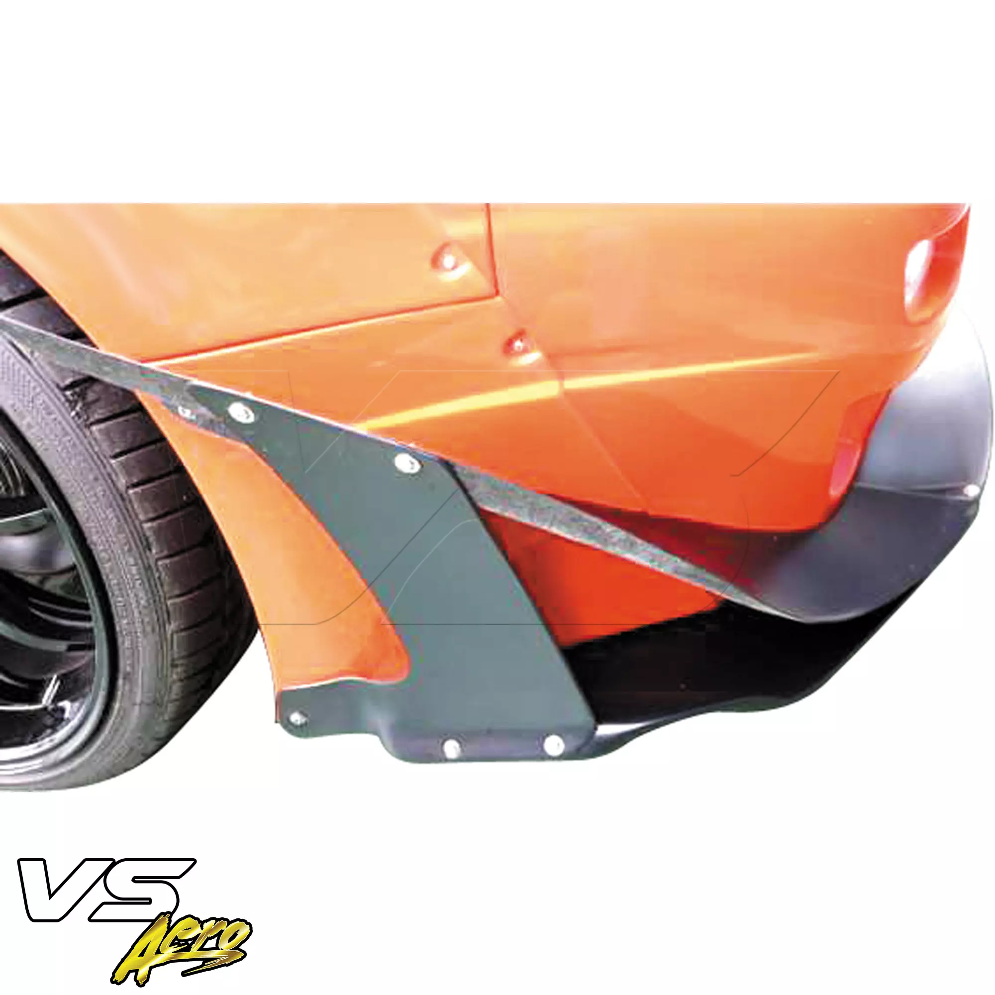 VSaero FRP TKYO v2 Wide Body Front Canards 4pc > Nissan 240SX 1989-1994 > 2/3dr - Image 22