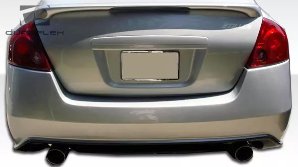 2007-2012 Nissan Altima 4DR Duraflex Sigma Rear Bumper Cover 1 Piece - Image 3