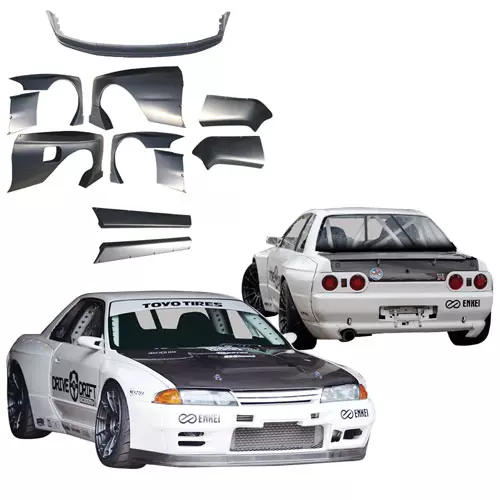 VSaero FRP TKYO Wide Body Kit > Nissan Skyline R32 1990-1994 > 2dr Coupe - Image 1
