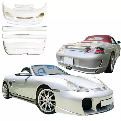 ModeloDrive FRP TART GT Body Kit 7pc > Porsche Boxster 986 1997-2004 - Image 1