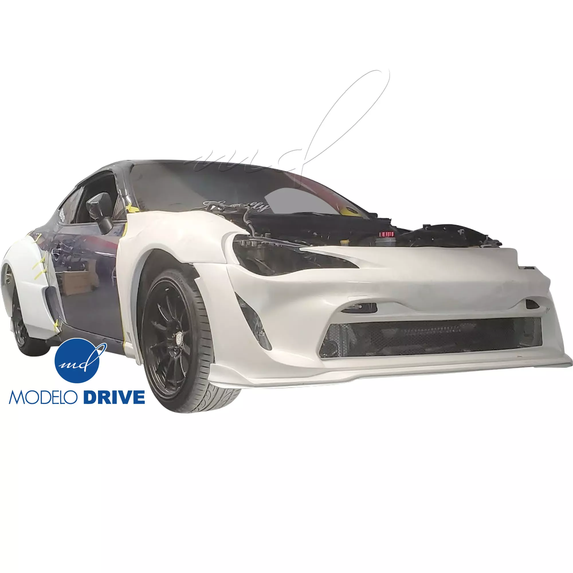 ModeloDrive FRP ARTI Wide Body Kit > Subaru BRZ ZN6 2013-2020 - Image 83