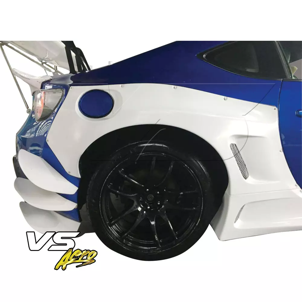 VSaero FRP TKYO v3 Wide Body Canards 8pc > Subaru BRZ ZN6 2013-2020 - Image 7