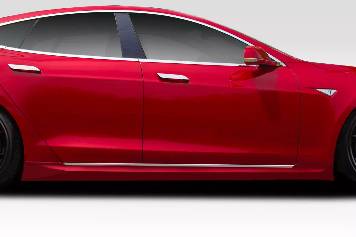 2012-2023 Tesla Model S Duraflex UTech Side Skirts 2 Piece - Image 1