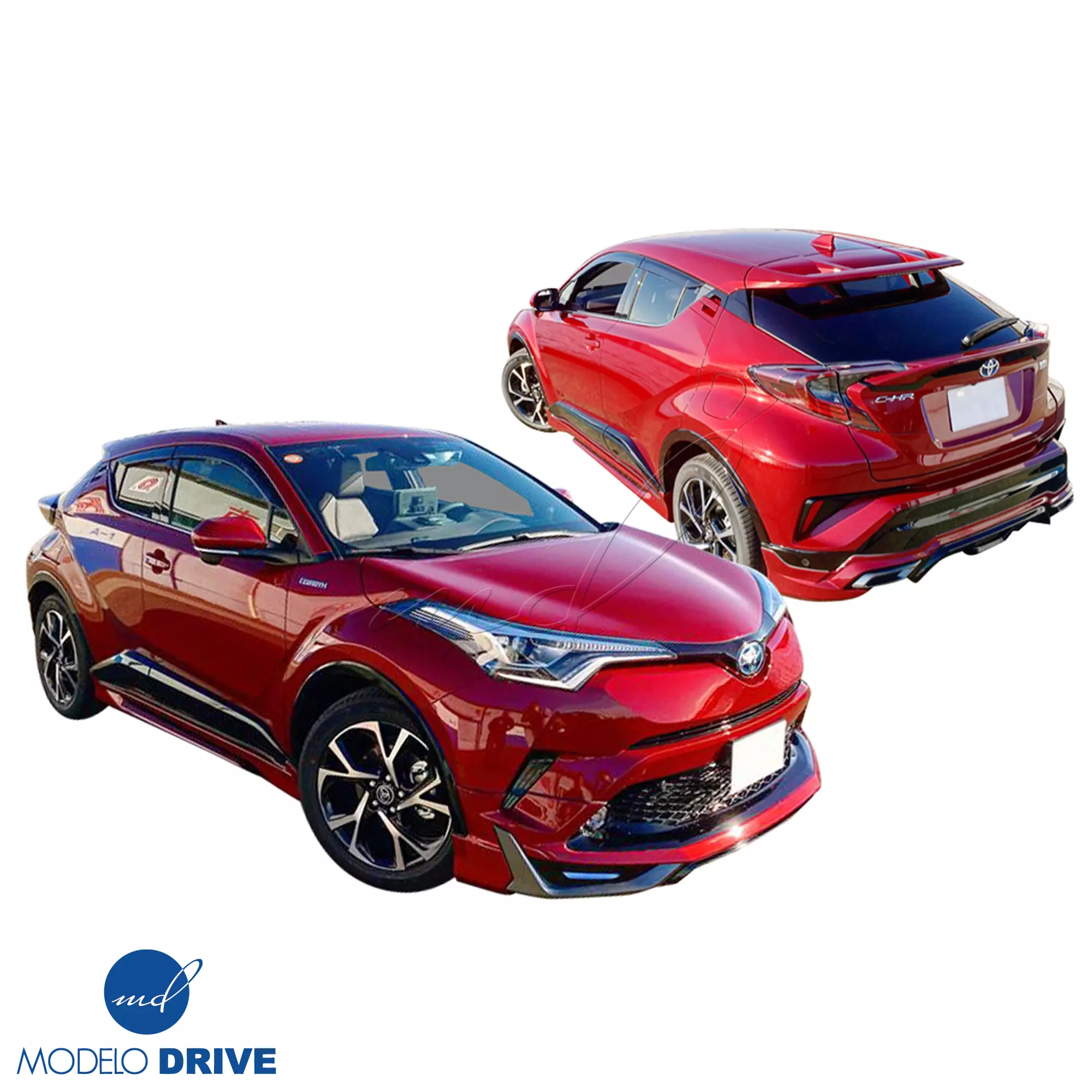 ModeloDrive FRP MODE Body Kit 4pc > Toyota C-HR 2018-2021 - Image 2