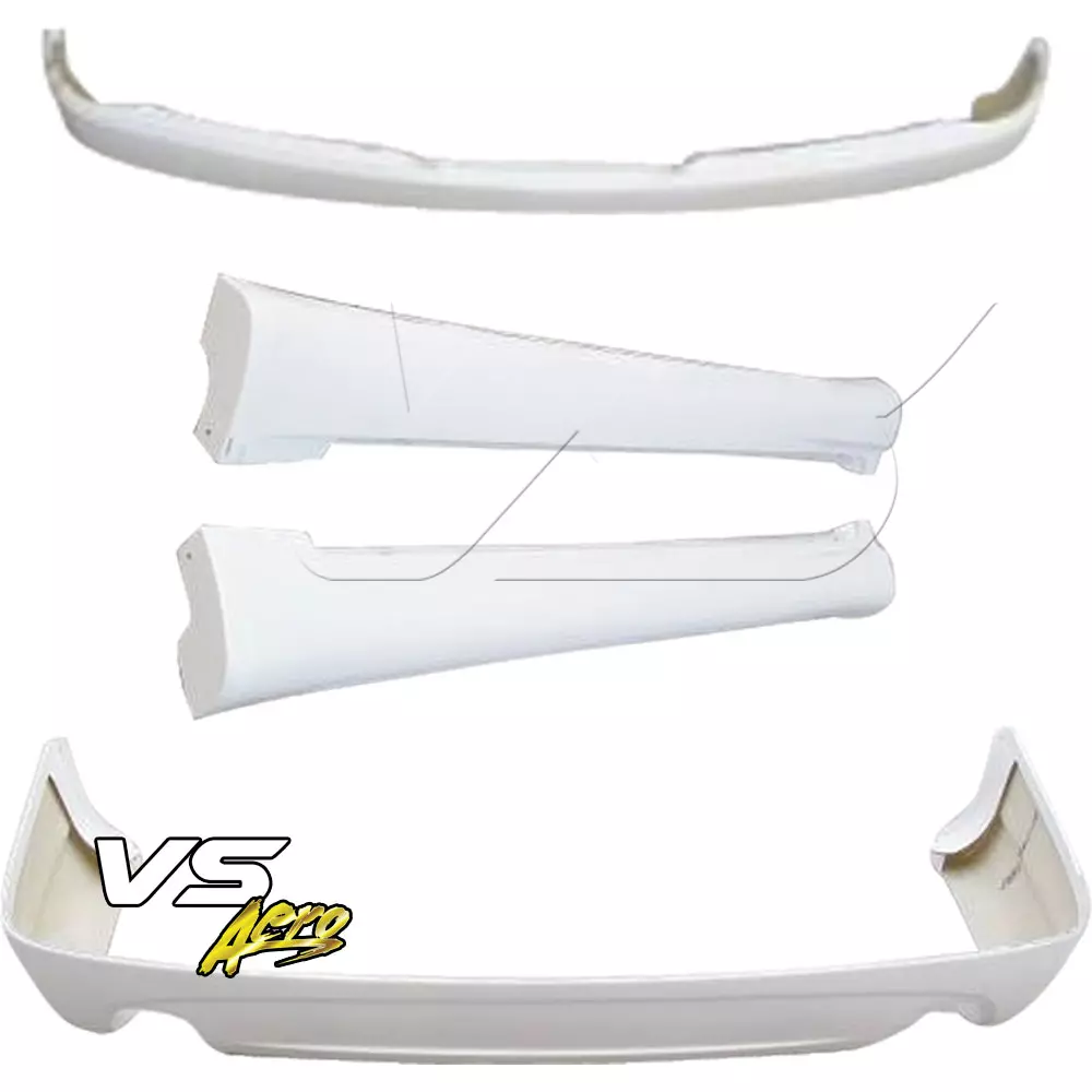 VSaero FRP ING Early Lip Body Kit 4pc > Toyota Crown Athlete GRS180 1993-1998 - Image 2