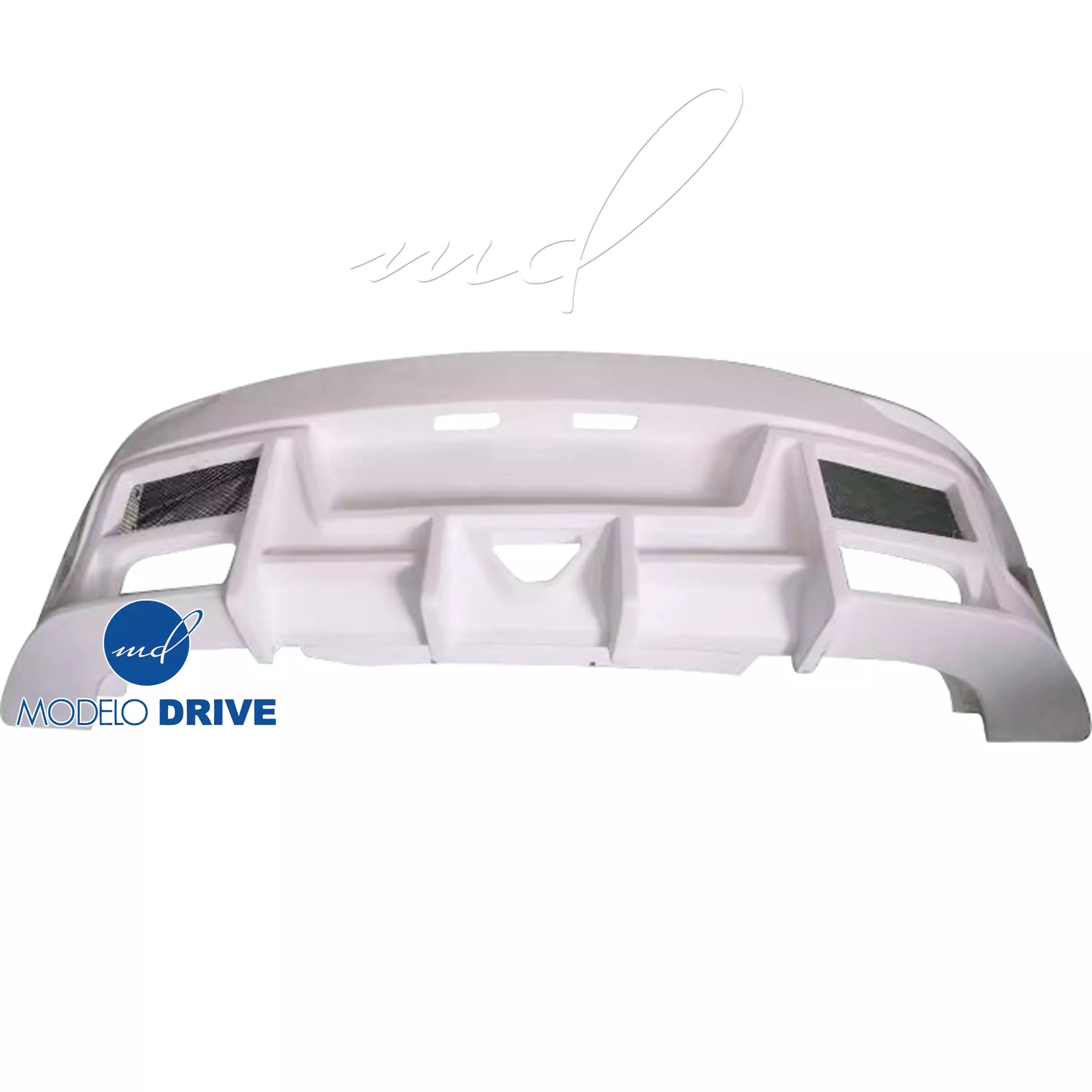 ModeloDrive FRP LVL Wide Body Rear Bumper w Diffuser > BMW Z4 E89 2009-2016 - Image 5