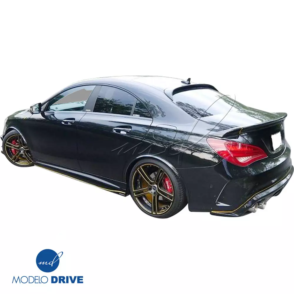 ModeloDrive FRP PIEC Rear Diffuser > Mercedes-Benz CLA-Class C117 2014-2017 > only fits Sport Package Bumper - Image 6