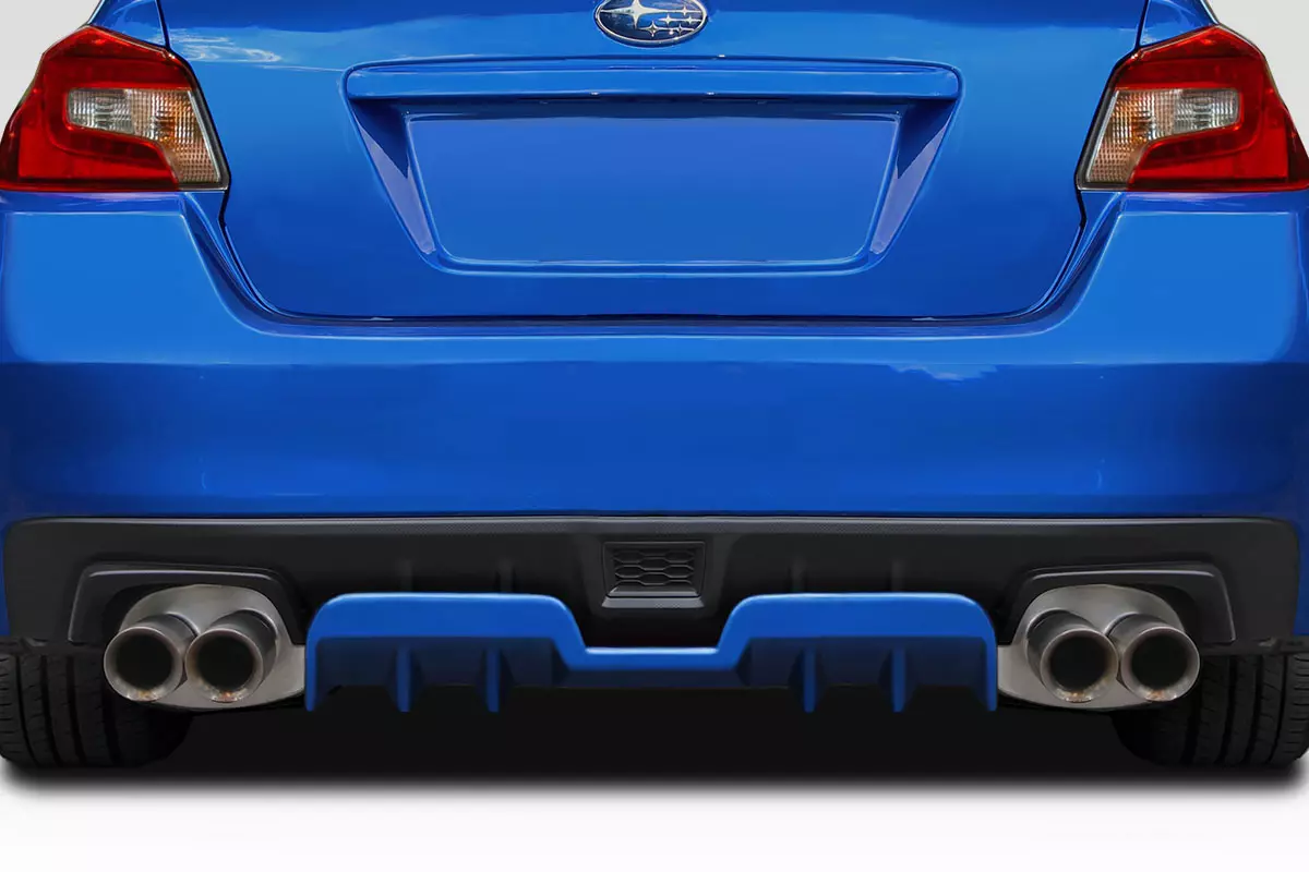 2015-2021 Subaru WRX STI Duraflex Empire Rear Diffuser 1 Piece - Image 1