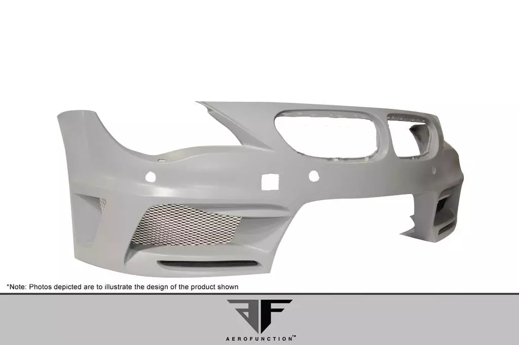 2004-2010 BMW 6 Series E63 E64 2DR Convertible AF-2 Wide Body Front Bumper Cover ( GFK ) 1 Piece - Image 4