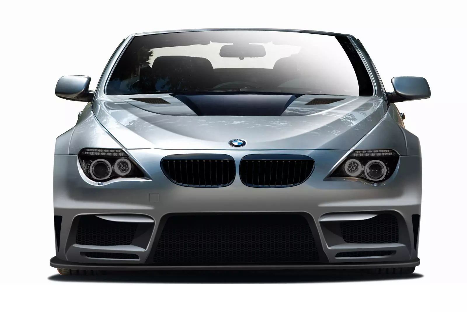 2004-2010 BMW 6 Series E63 E64 2DR Convertible AF-2 Wide Body Front Bumper Cover ( GFK ) 1 Piece - Image 1