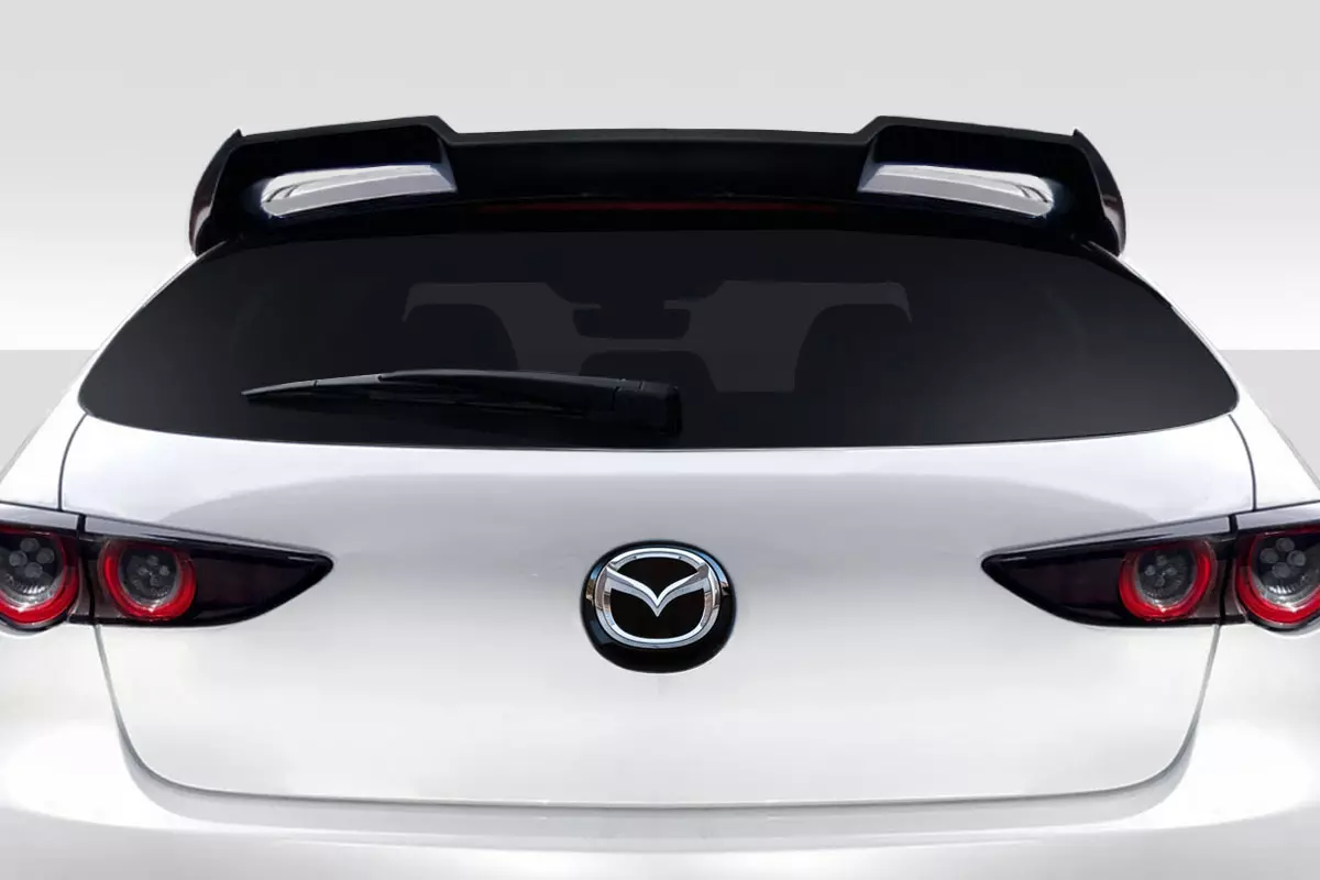 2019-2023 Mazda 3 HB Duraflex Acell Rear Wing Spoiler 1 Piece - Image 1