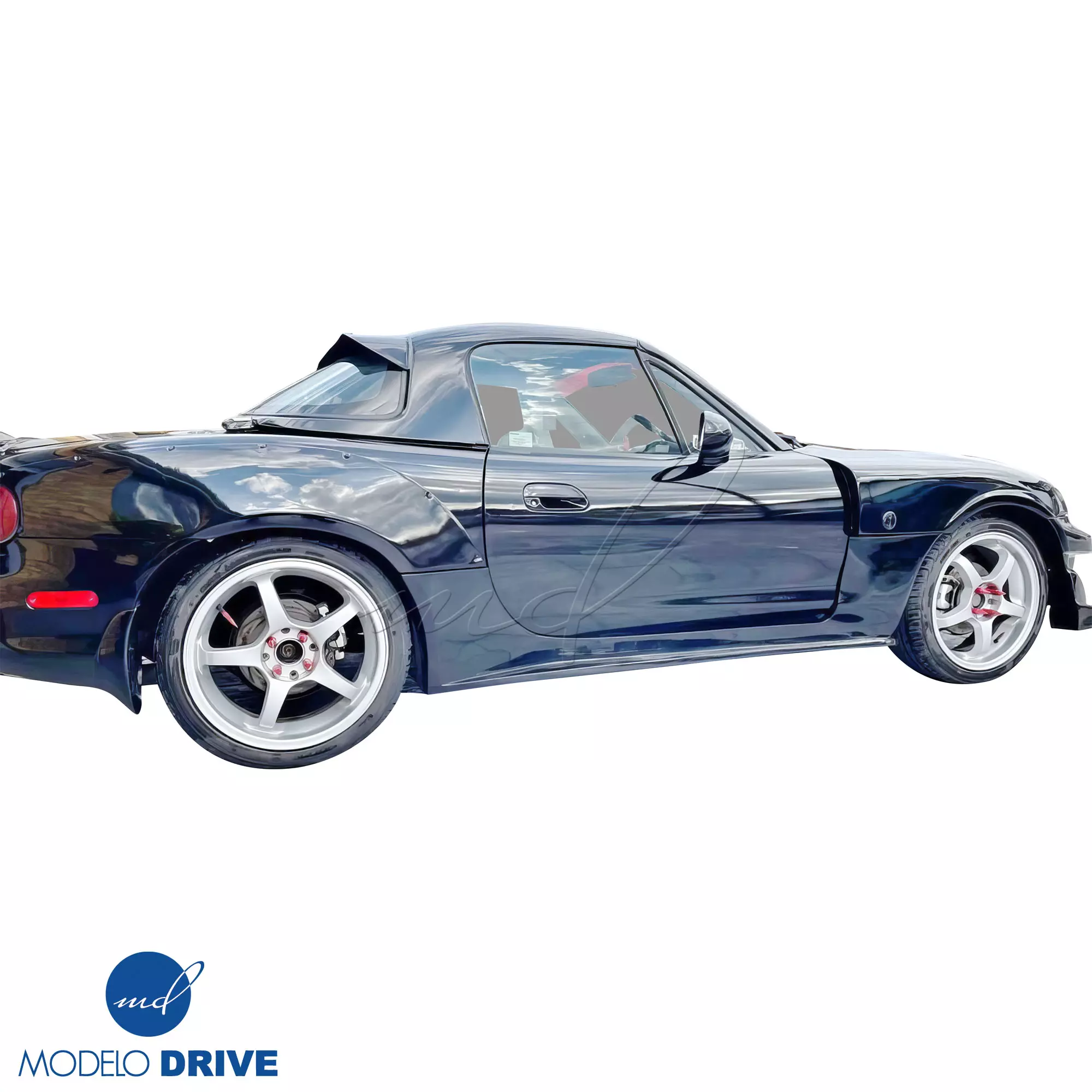 ModeloDrive FRP RAME Wide Body Kit 6pc > Mazda Miata (NB) 1998-2005 - Image 8