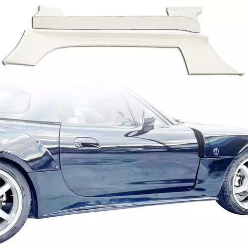 ModeloDrive FRP RAME Wide Body Kit 6pc > Mazda Miata (NB) 1998-2005 - Image 14