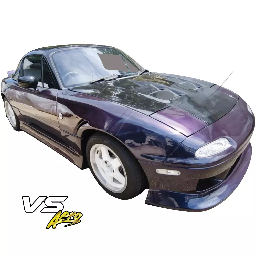 VSaero FRP STRA vB Body Kit 4pc > Mazda Miata MX-5 NA 1990-1997 - Image 72
