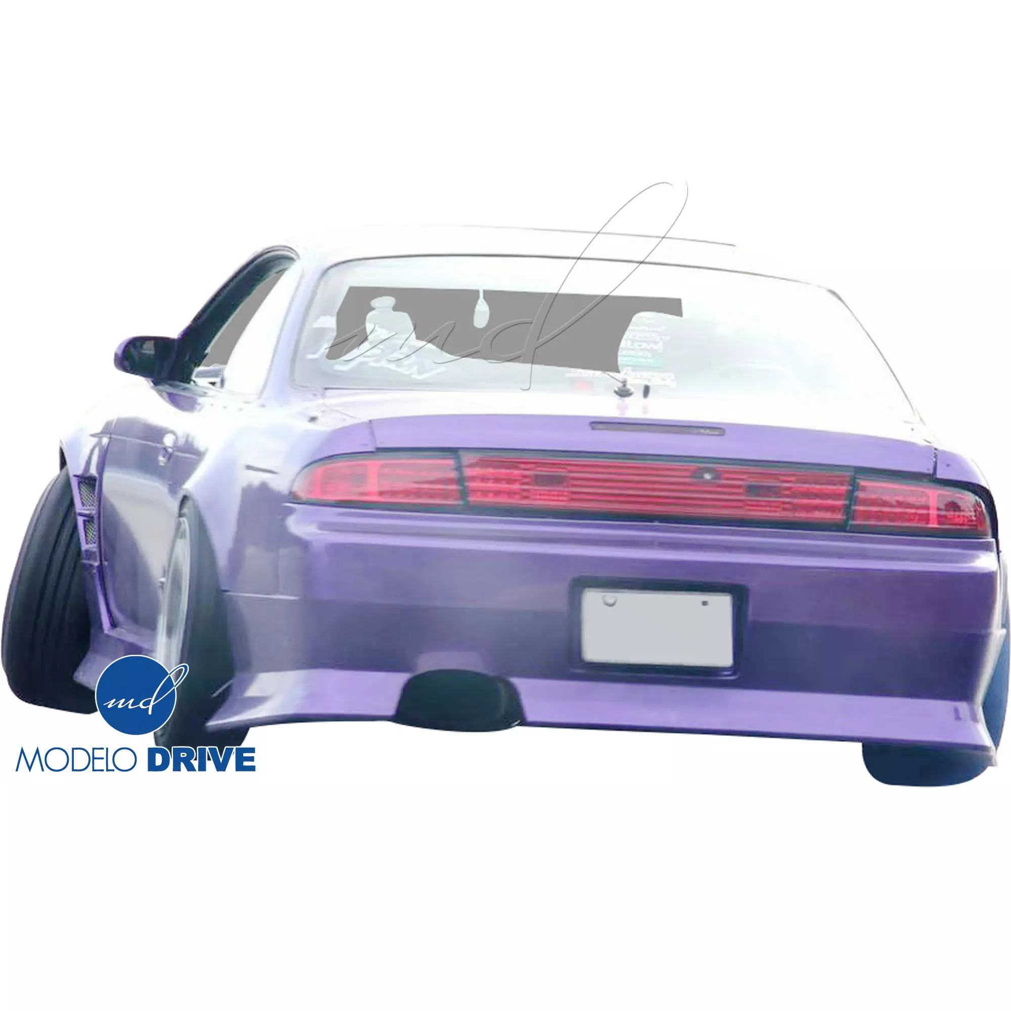 ModeloDrive FRP DMA t3 Rear Bumper > Nissan 240SX S14 1995-1998 - Image 15