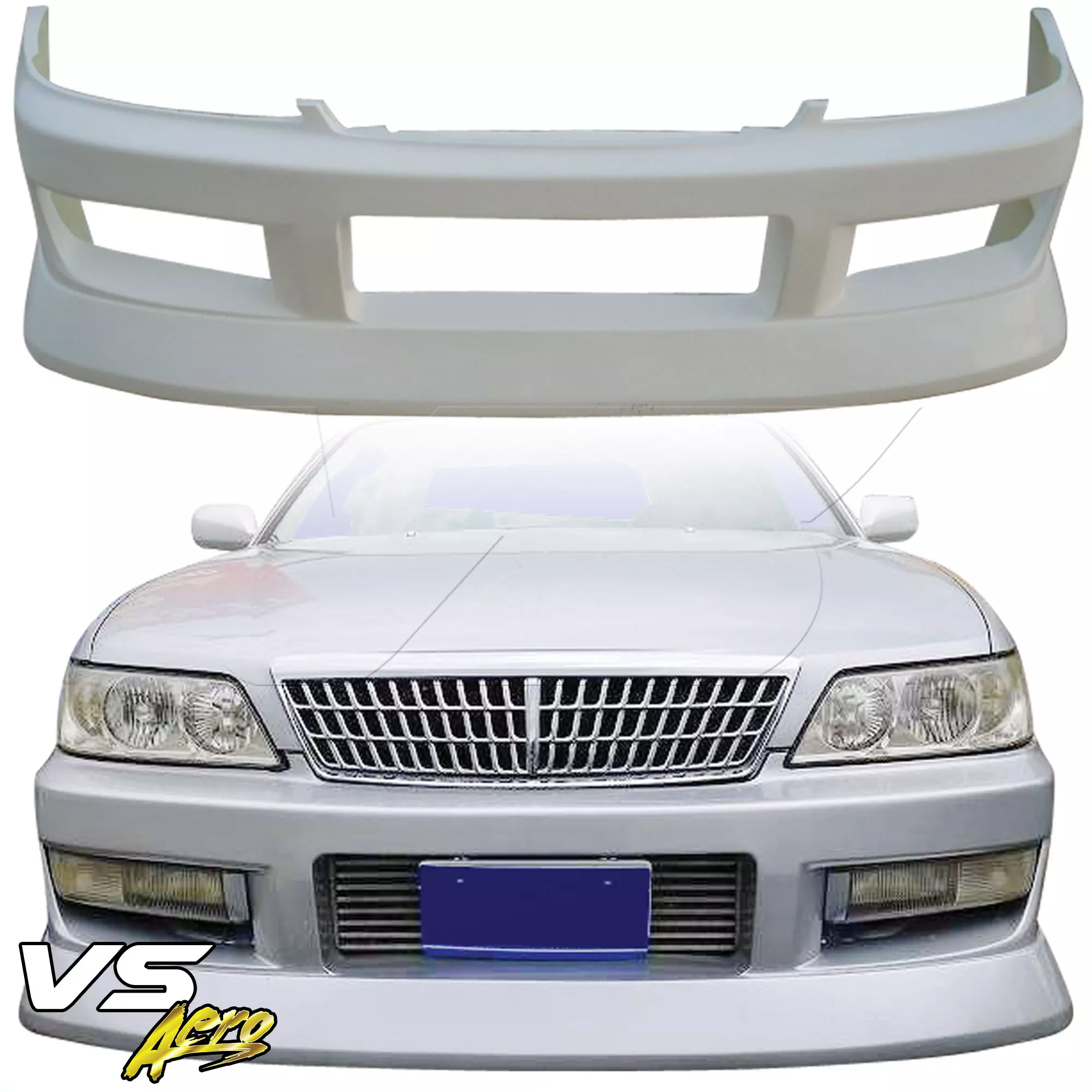 VSaero FRP FKON Front Bumper (early model) > Nissan Laurel C35 1998-2002 - Image 5