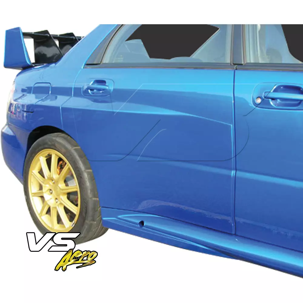 VSaero FRP LSPO WRC Wide Body XL 50mm Fenders (rear) 5pc > Subaru Impreza WRX 2002-2007 > 4dr - Image 10