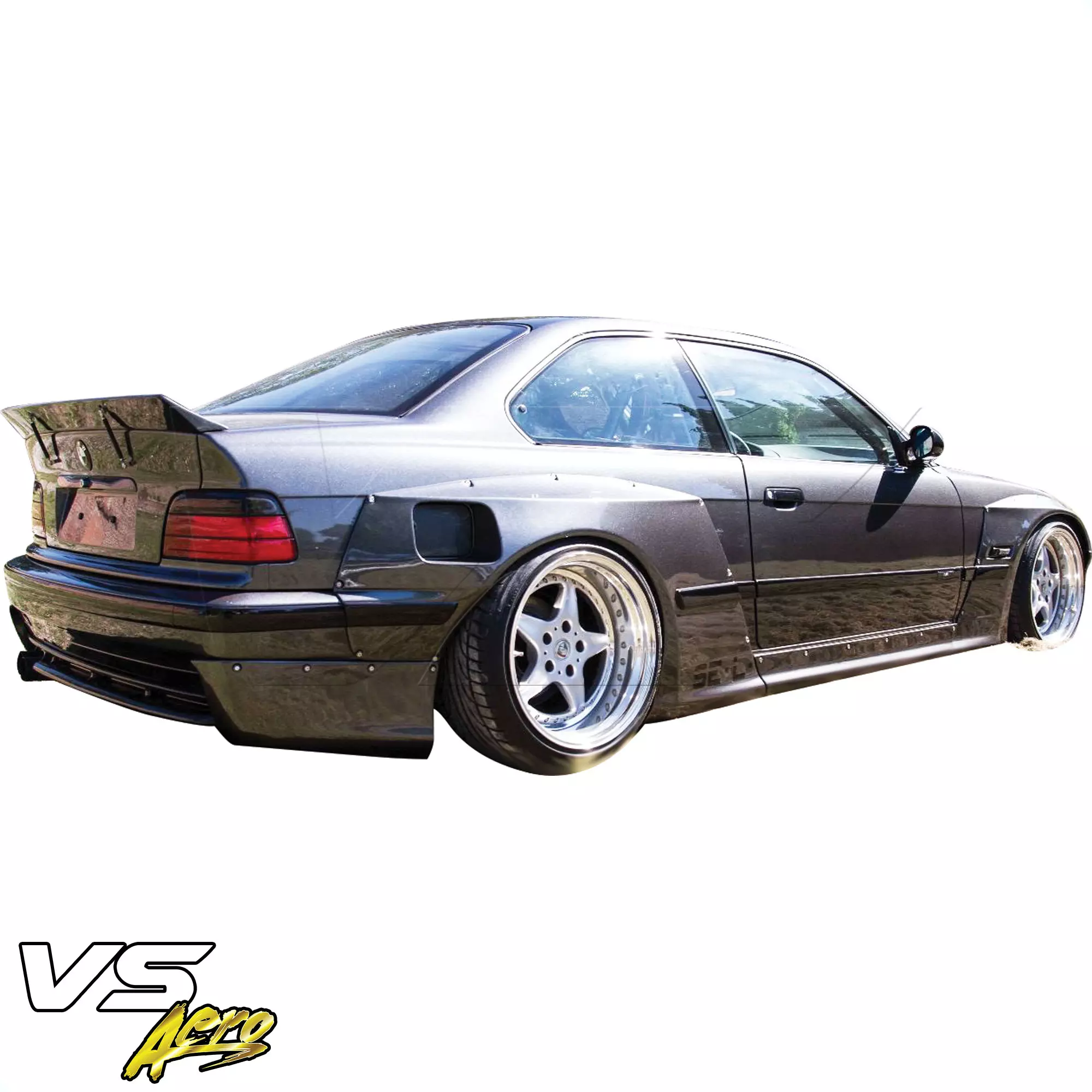 VSaero FRP TKYO Wide Body Kit 12pc w Wing > BMW 3-Series 325i 328i E36 1992-1998 > 2dr Coupe - Image 61