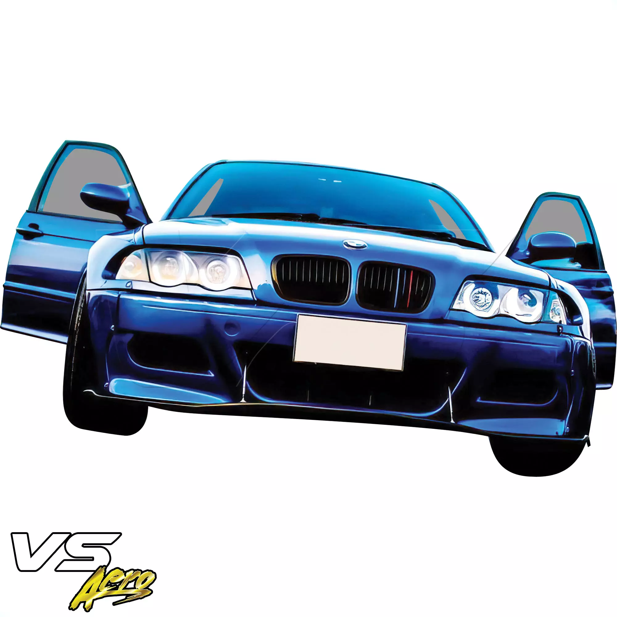 VSaero FRP TKYO V2 Wide Body Kit > BMW 3-Series 325i 330i E46 2002-2005 > 4dr Sedan - Image 36