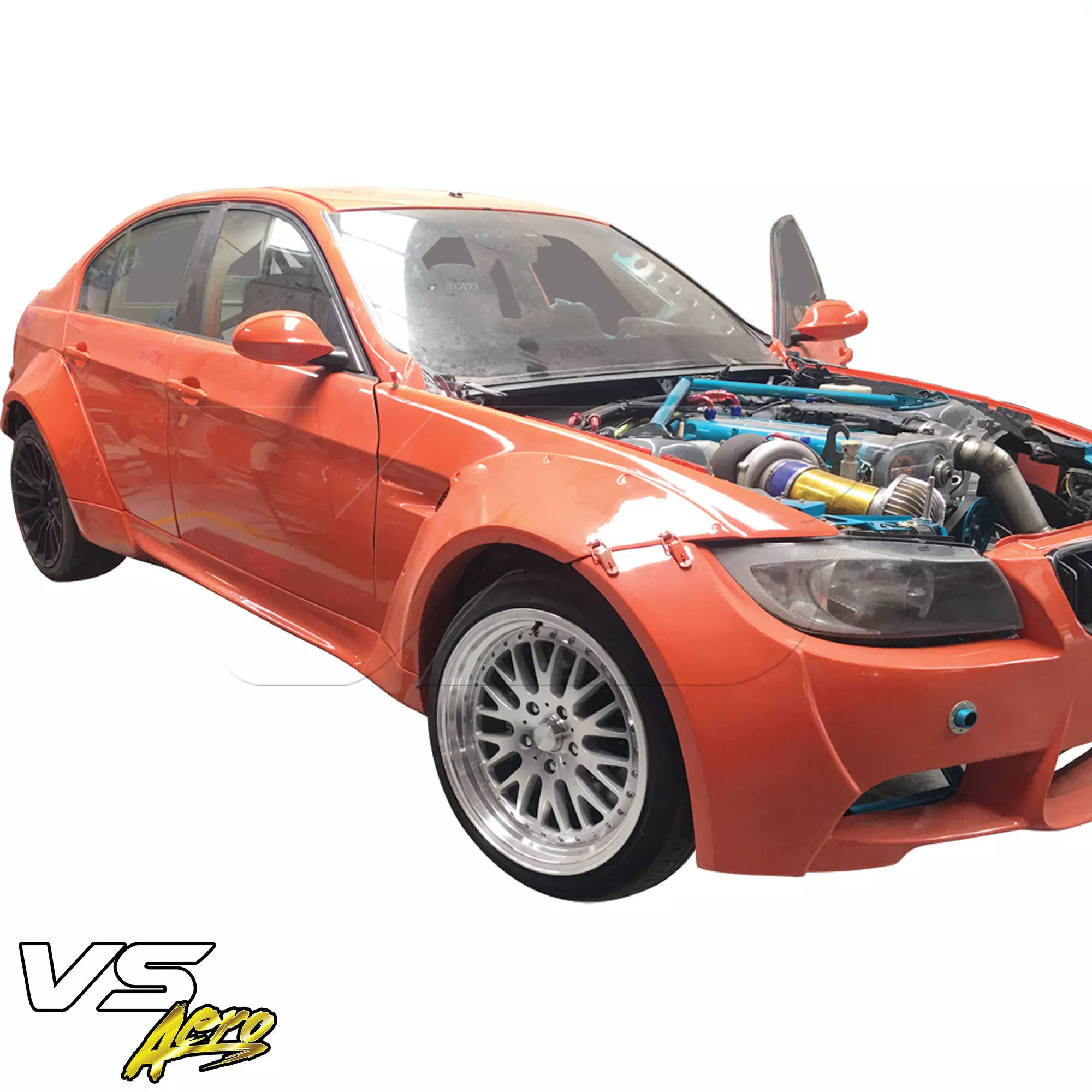 VSaero FRP TKYO Wide Body Body Kit > BMW 3-Series 328i 335i E90 2009-2011 > 4dr - Image 16