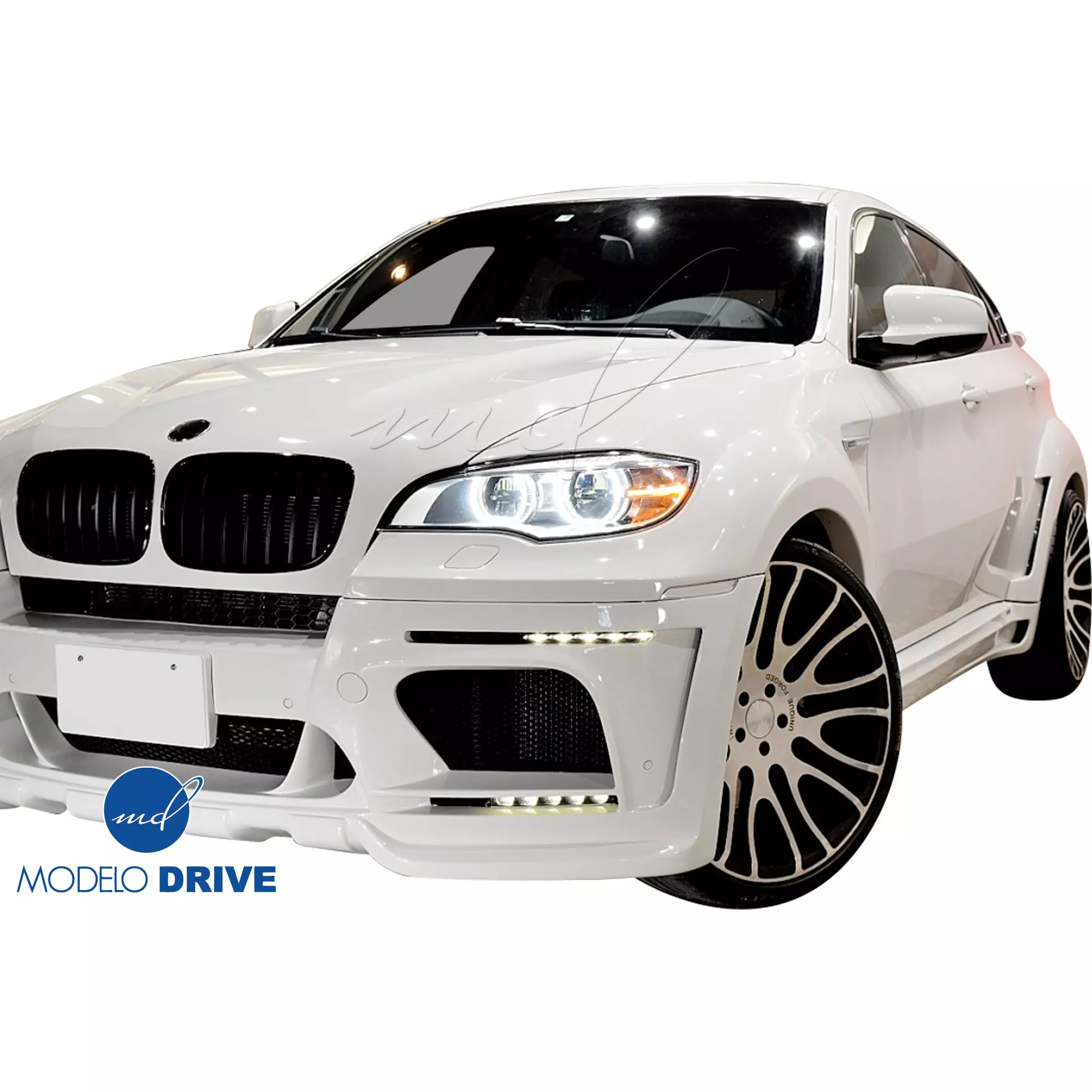 ModeloDrive FRP HAMA Wide Body Fenders (front) 2pc > BMW X6 E71 2008-2014 - Image 2