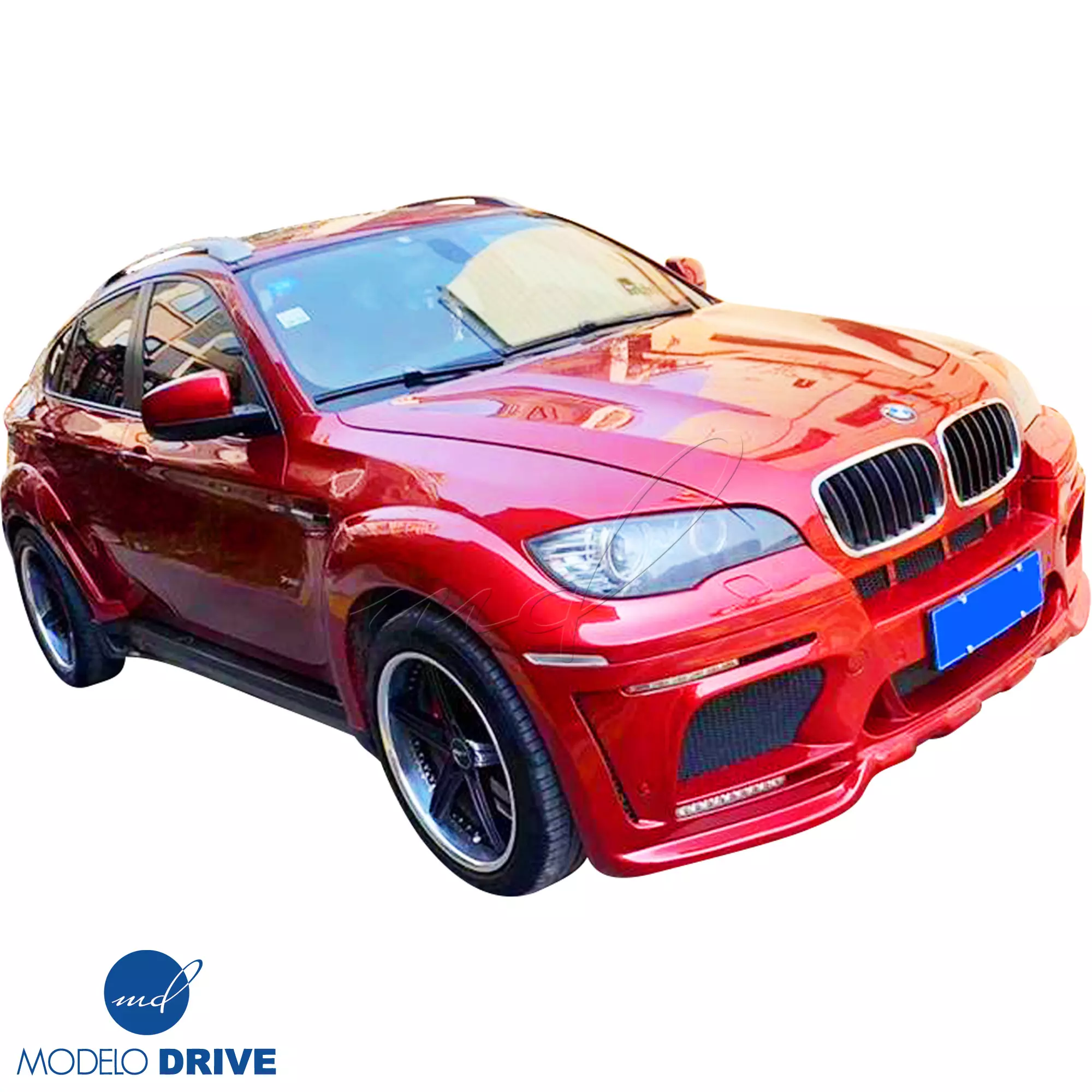 ModeloDrive FRP HAMA Wide Body Fenders (front) 2pc > BMW X6 E71 2008-2014 - Image 12
