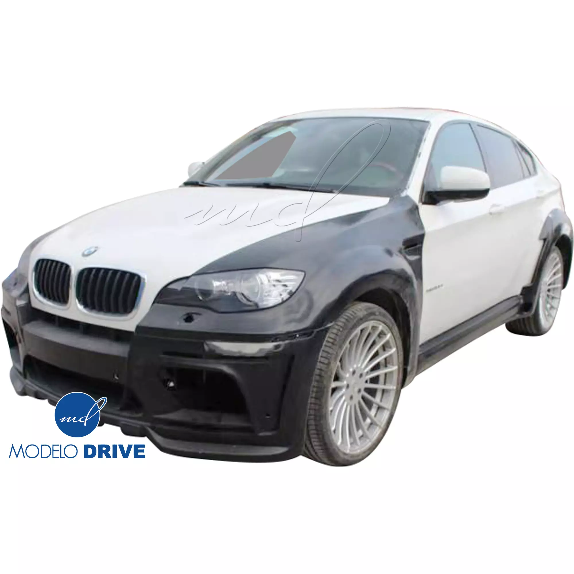 ModeloDrive FRP HAMA Wide Body Fenders (front) 2pc > BMW X6 E71 2008-2014 - Image 13