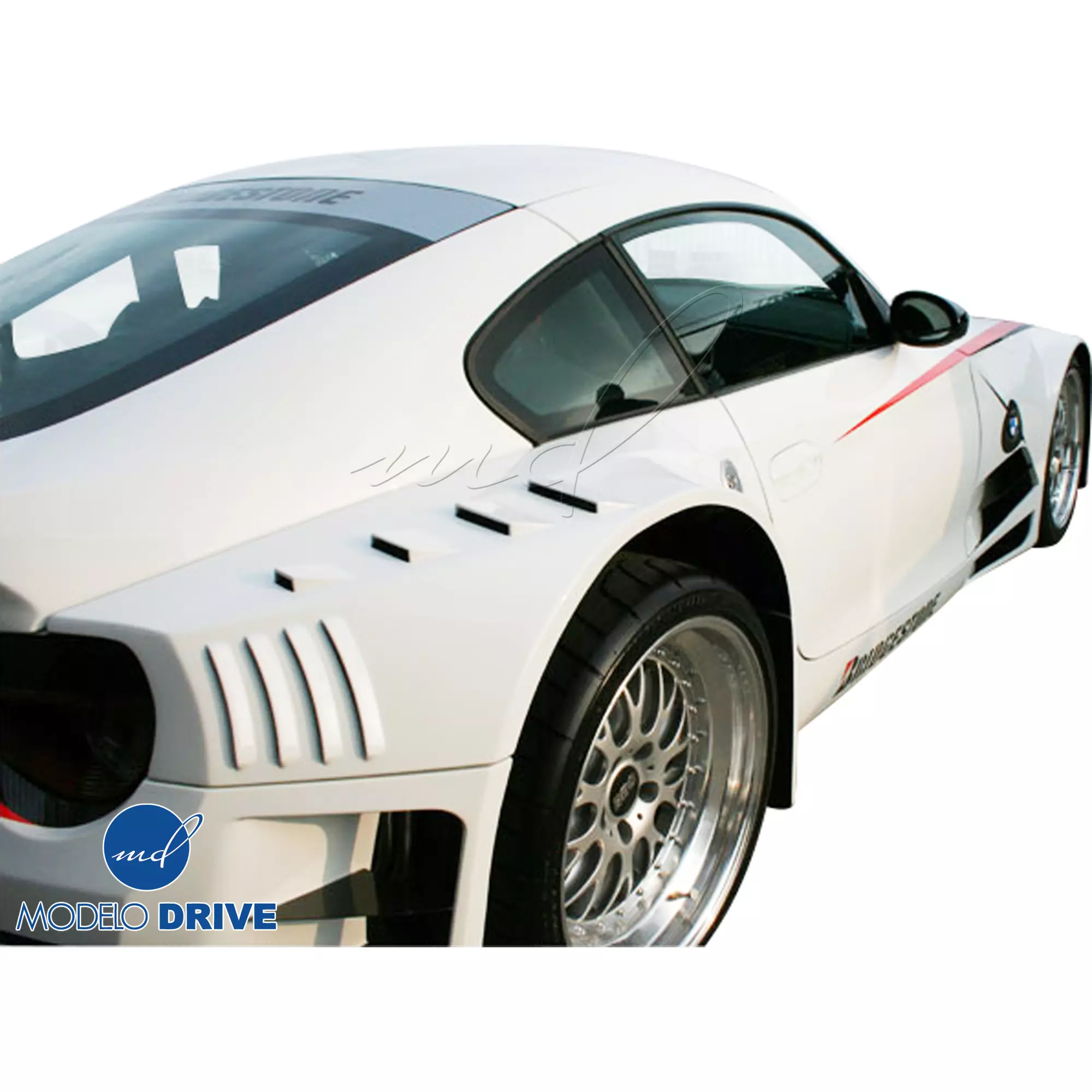 ModeloDrive FRP GTR Wide Body Fenders (rear) > BMW Z4 M E86 2006-2008 > 3dr Coupe - Image 3