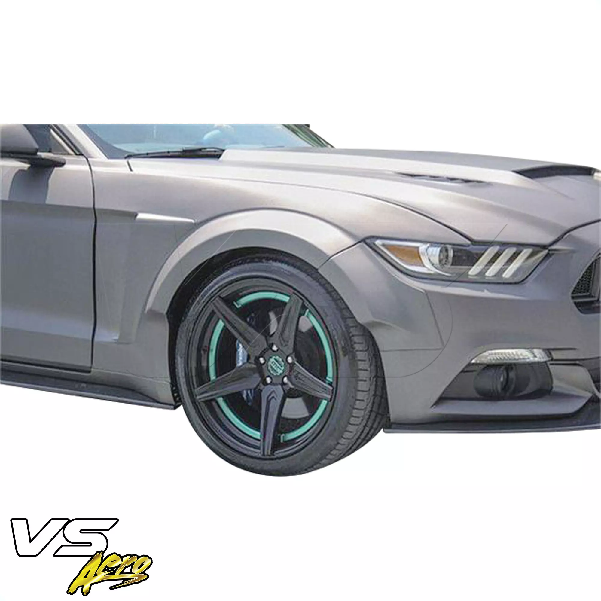 VSaero FRP KTOT Wide Body Fenders (front) > Ford Mustang 2015-2020 - Image 7