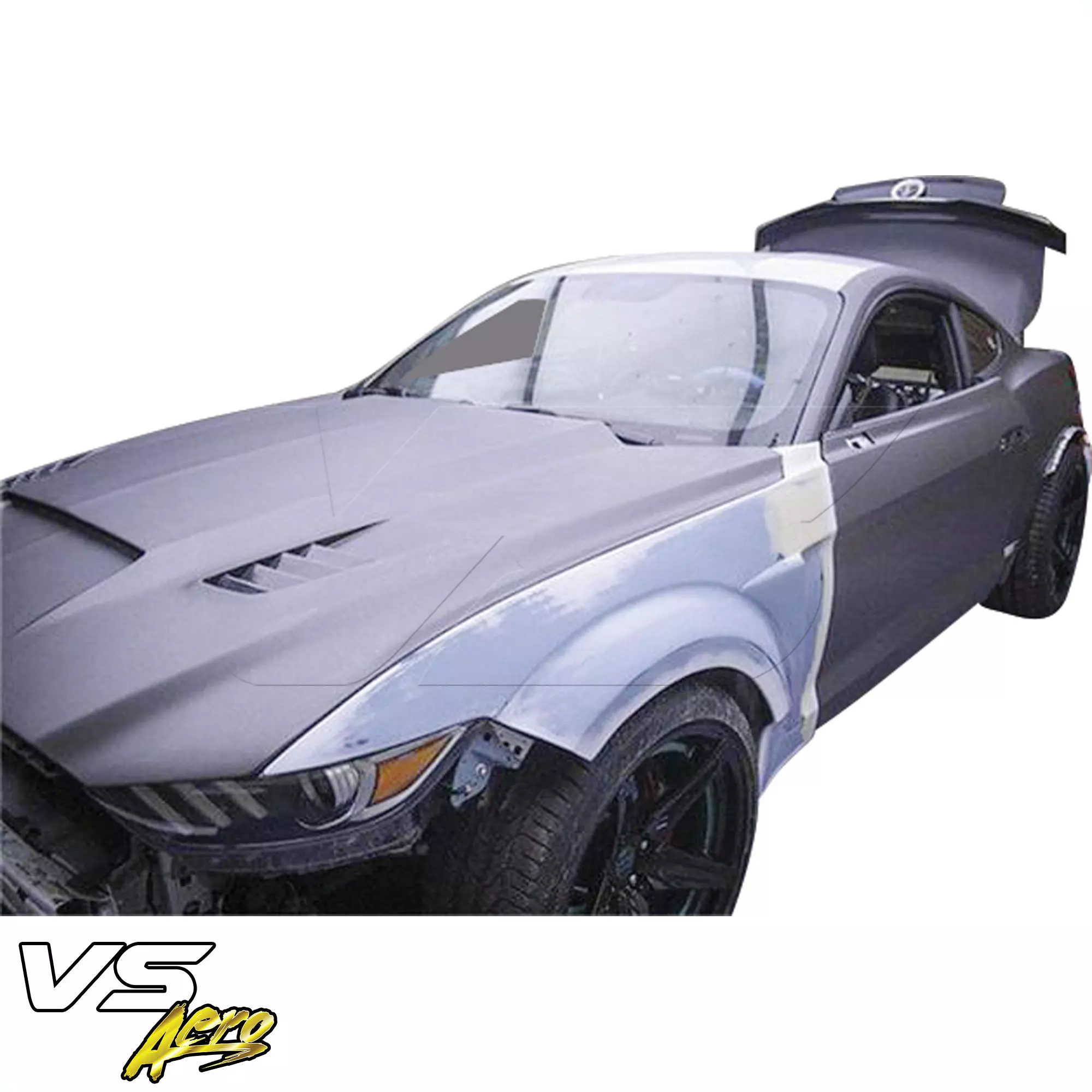 VSaero FRP KTOT Wide Body Fenders (front) > Ford Mustang 2015-2020 - Image 9