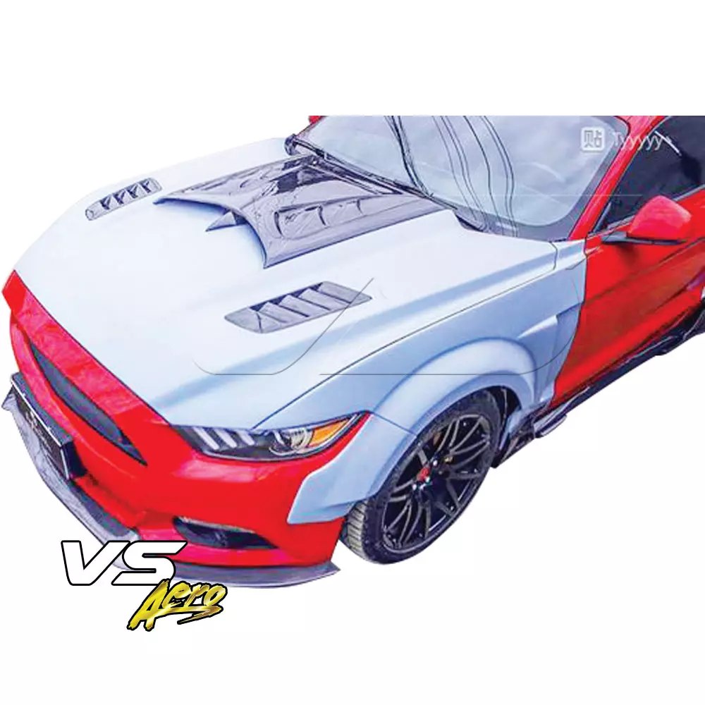 VSaero FRP KTOT Wide Body Fenders (front) > Ford Mustang 2015-2020 - Image 10