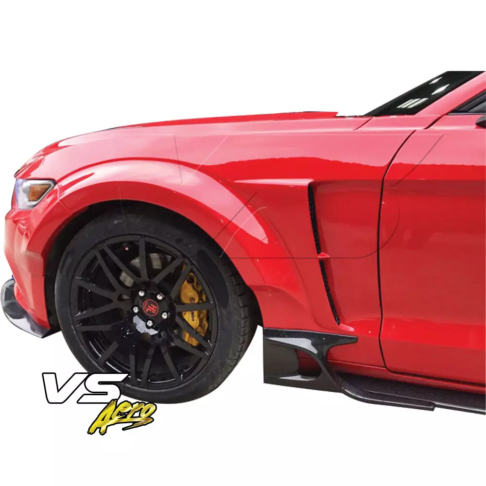 VSaero FRP KTOT Wide Body Fenders (front) > Ford Mustang 2015-2020 - Image 12