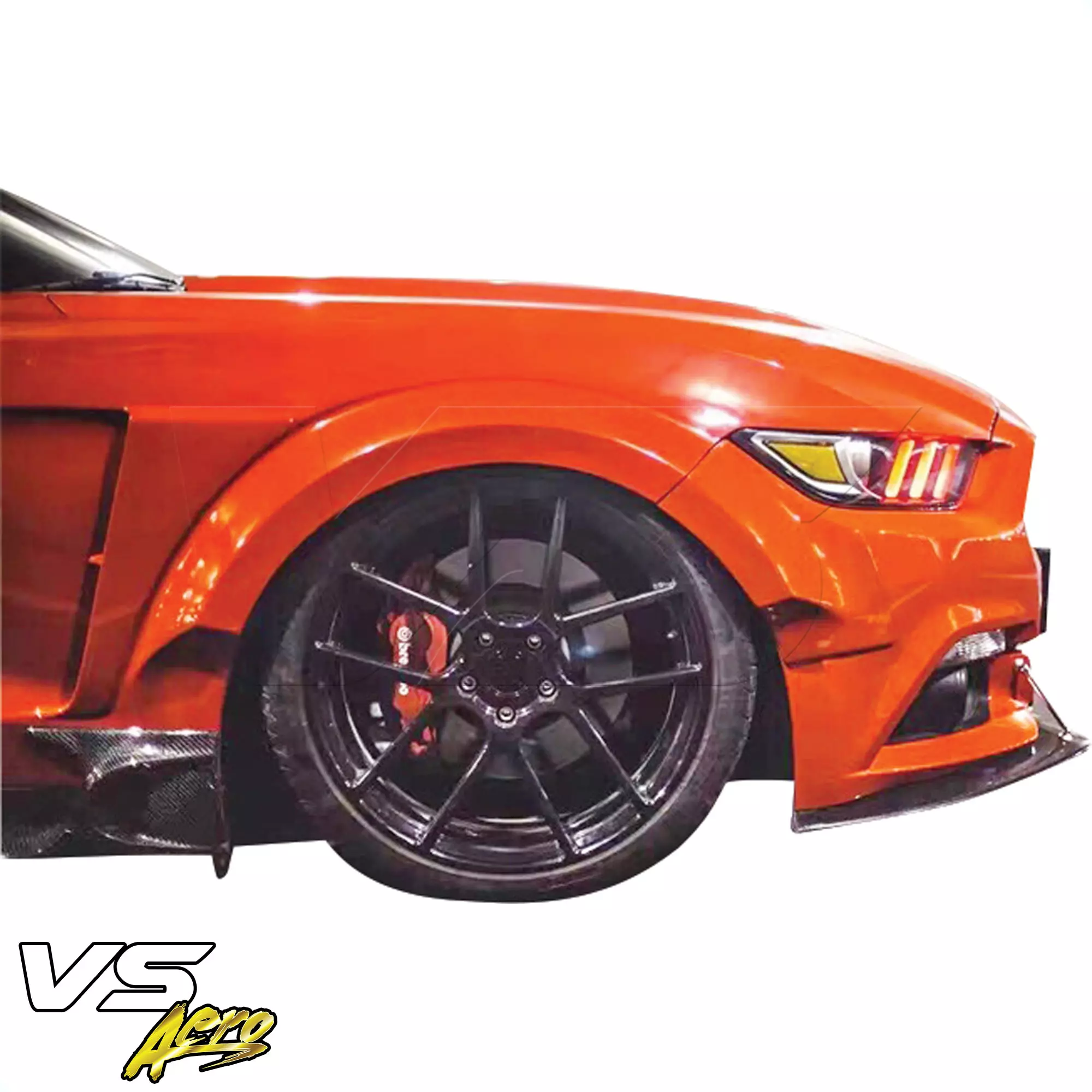 VSaero FRP KTOT Wide Body Fenders (front) > Ford Mustang 2015-2020 - Image 15