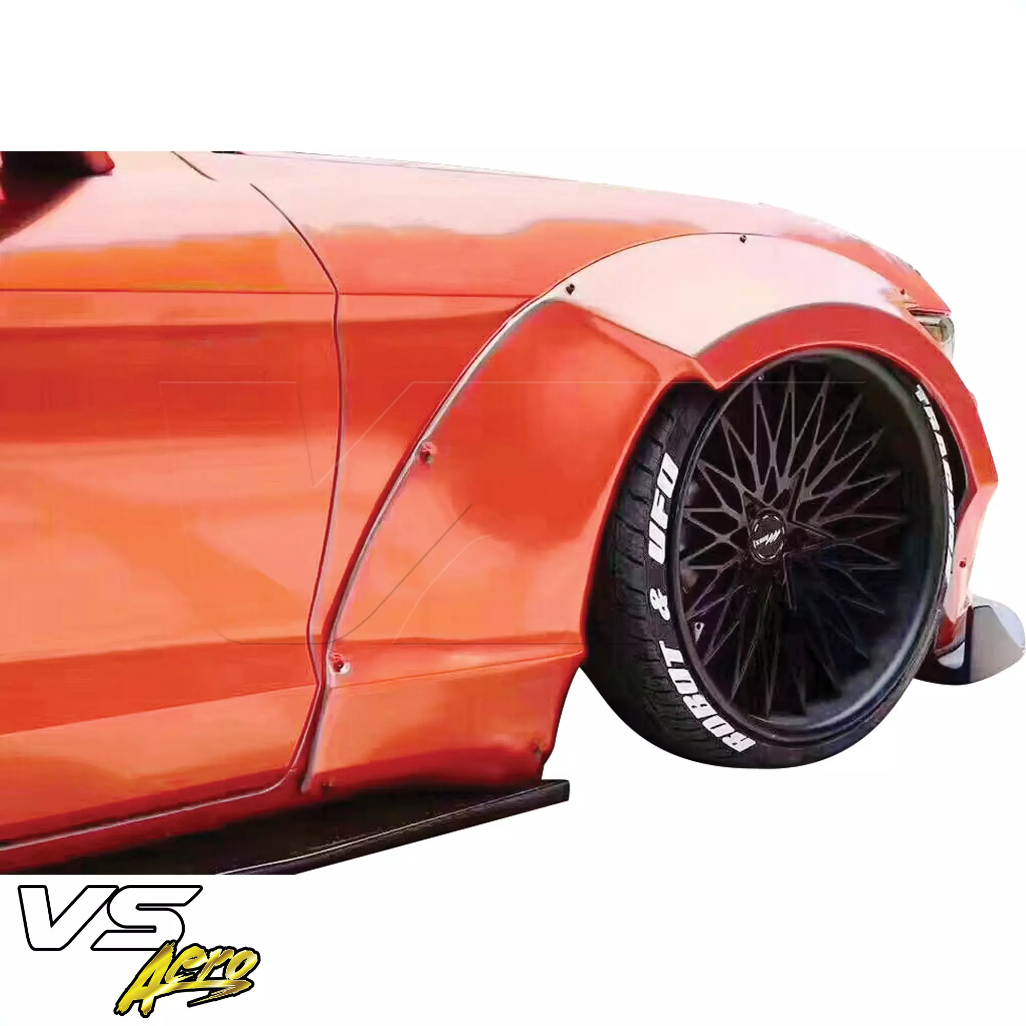 VSaero FRP RBOT Wide Body Fender Flares (front) > Ford Mustang 2015-2017 - Image 7