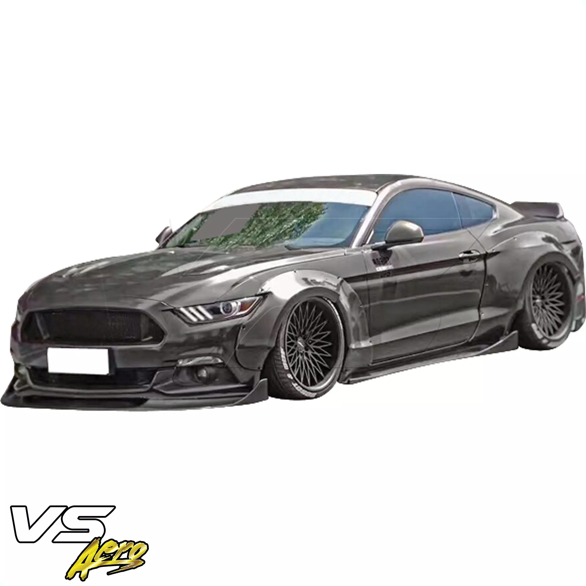 VSaero FRP RBOT Wide Body Kit /w Wing > Ford Mustang 2015-2017 - Image 40