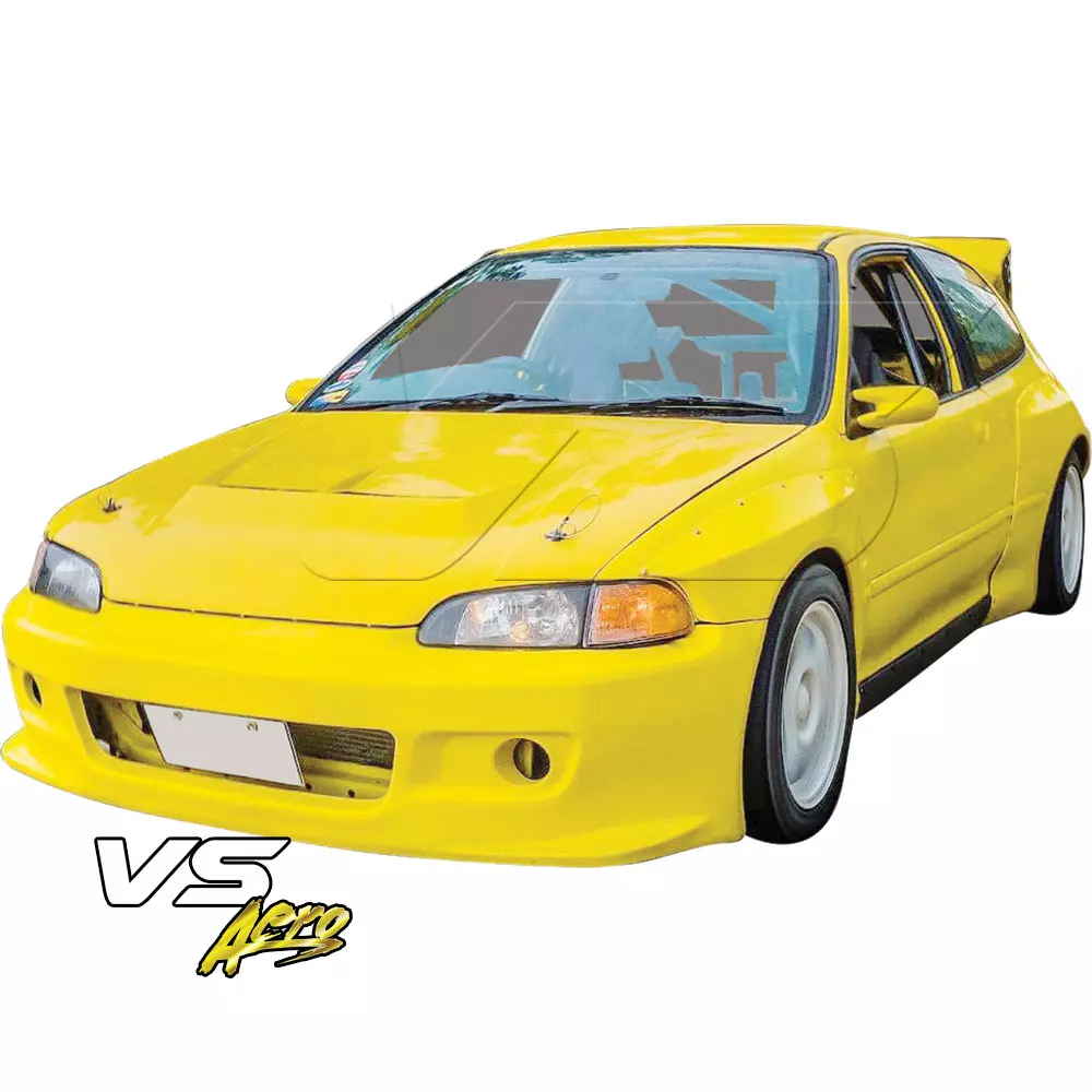 VSaero FRP TKYO Wide Body Fenders w Sides Kit > Honda Civic EG 1992-1995 > 3dr Hatchback - Image 13