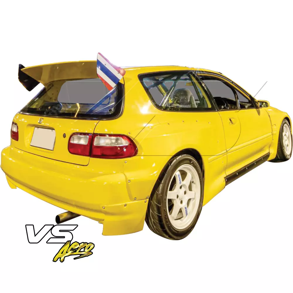 VSaero FRP TKYO Wide Body Fenders w Sides Kit > Honda Civic EG 1992-1995 > 3dr Hatchback - Image 67