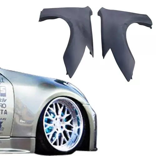 VSaero FRP APBR Wide Body Fenders (front) > Infiniti G35 Coupe 2003-2006 > 2dr Coupe - Image 1
