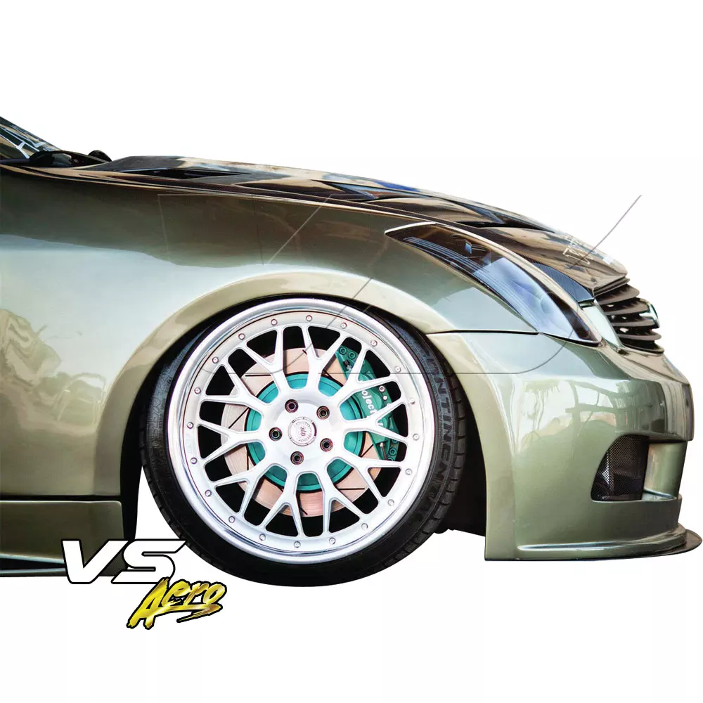 VSaero FRP APBR Wide Body Fenders (front) > Infiniti G35 Coupe 2003-2006 > 2dr Coupe - Image 3