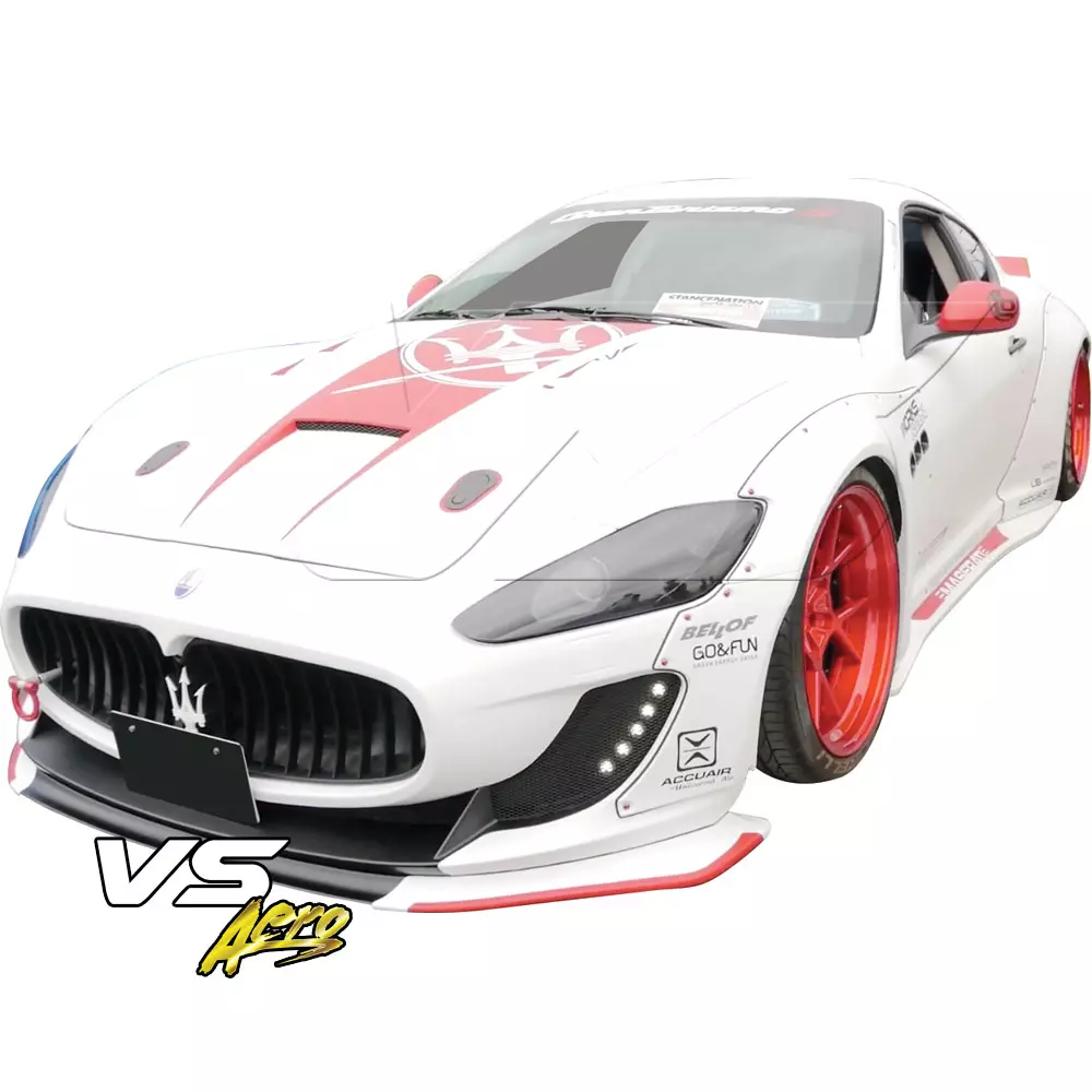 VSaero FRP LBPE Wide Body Kit /w Wing > Maserati GranTurismo 2008-2013 - Image 41