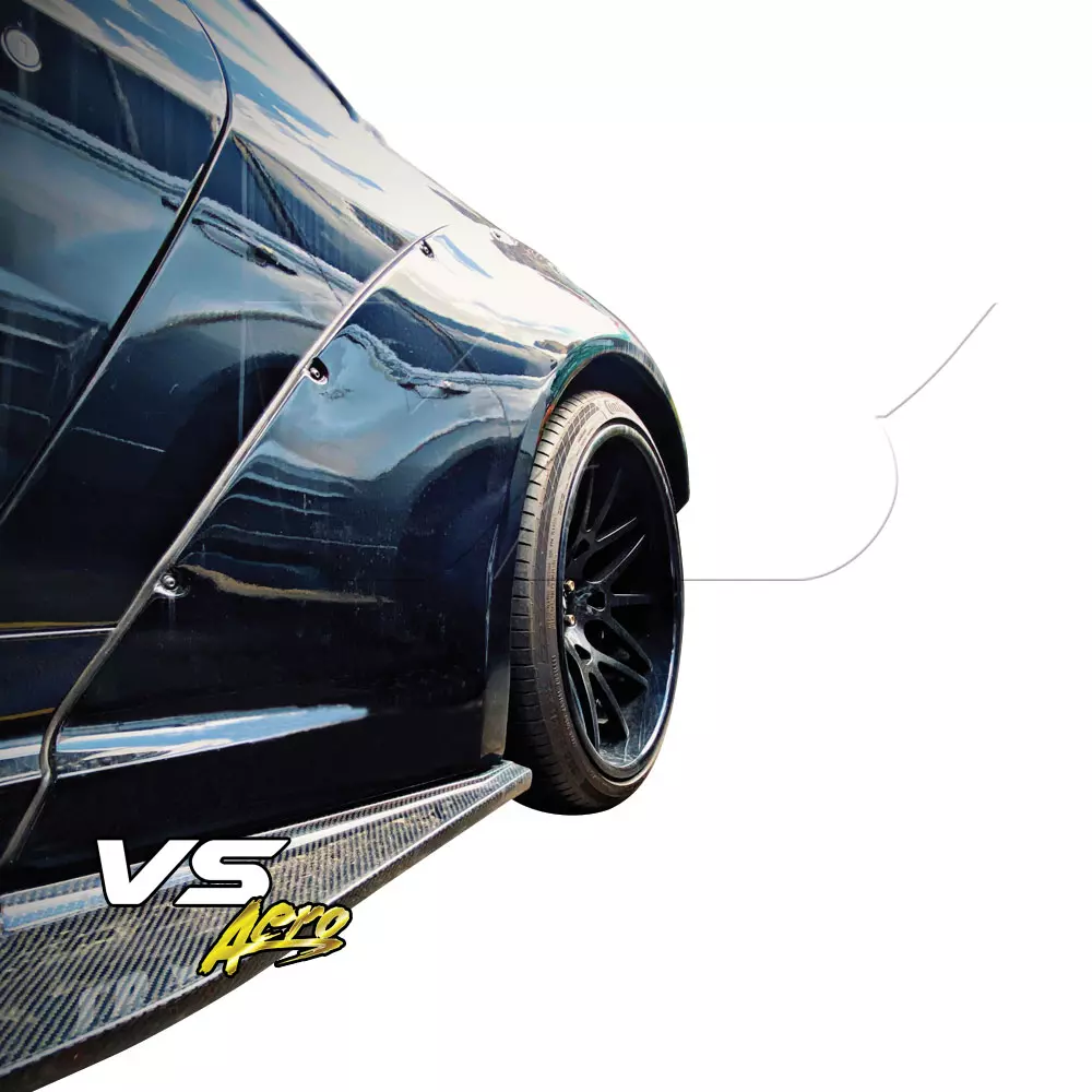 VSaero FRP LBPE Wide Body Kit /w Wing > Maserati GranTurismo 2008-2013 - Image 71