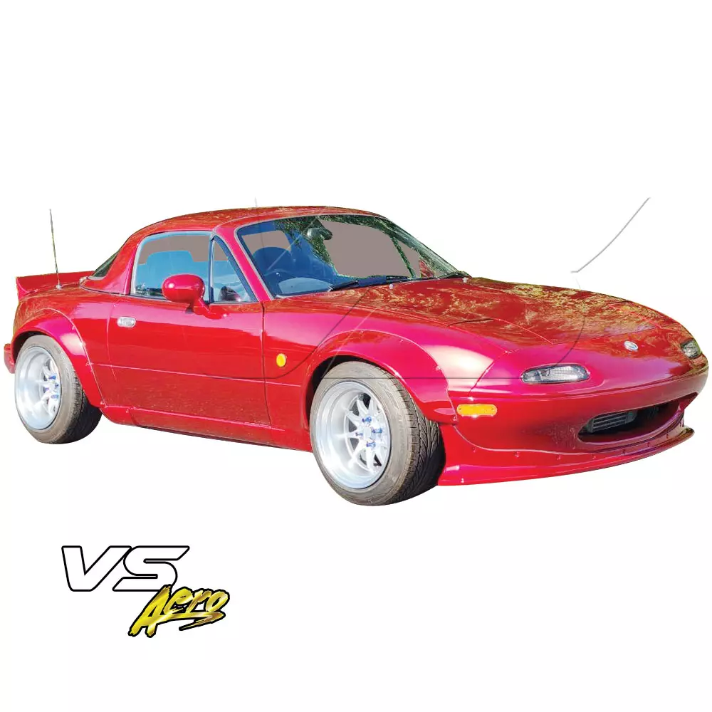 VSaero FRP TKYO Wide Body Kit w Wing 6pc > Mazda Miata MX-5 NA 1990-1997 - Image 31