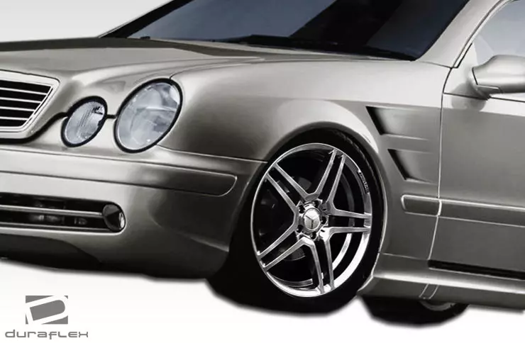 1998-2002 Mercedes CLK W208 Duraflex Morello Edition Fenders 2 Piece - Image 2