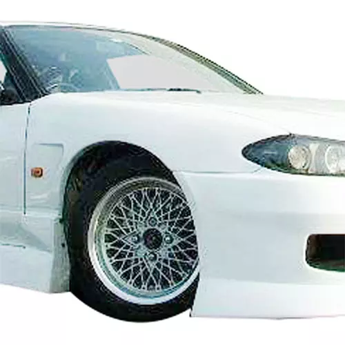 ModeloDrive FRP ORI S13.5 Wide Body 20mm Fenders (front) > Nissan 240SX 1989-1994 > 2/3dr - Image 1