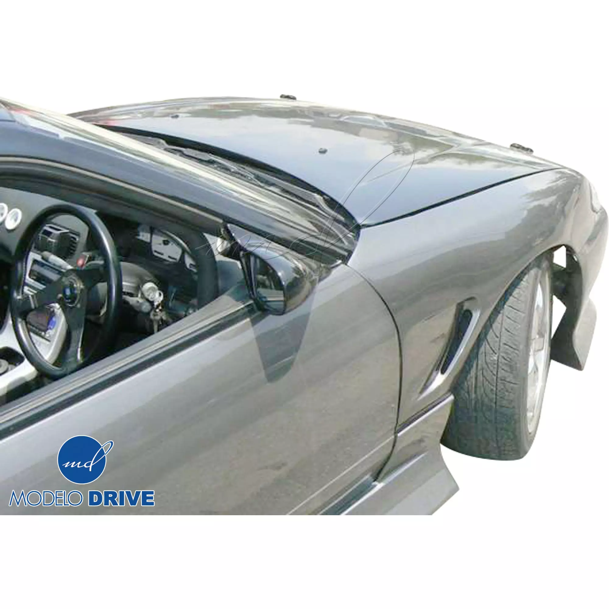 ModeloDrive FRP ORI S13.5 Wide Body 20mm Fenders (front) > Nissan 240SX 1989-1994 > 2/3dr - Image 4