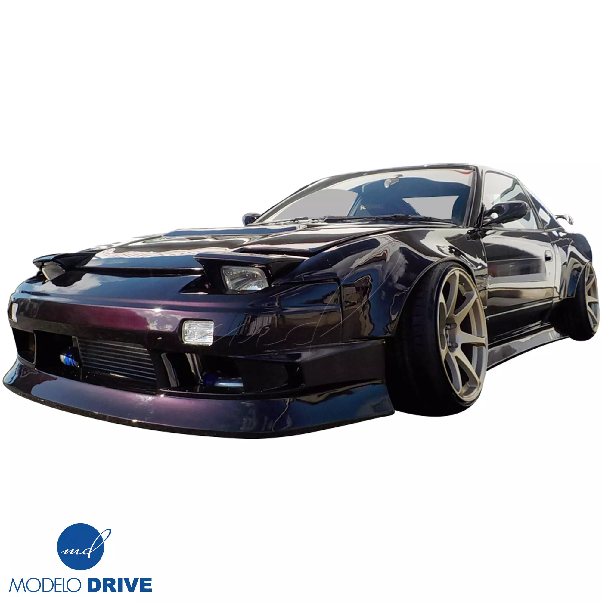 ModeloDrive FRP ORI t4 75mm Wide Body Fenders (front) > Nissan 240SX 1989-1994 > 2/3dr - Image 4