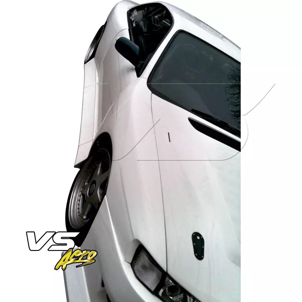 VSaero FRP BSPO Blister Wide Body Kit 8pc > Nissan 240SX S14 1997-1998 - Image 70